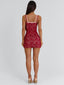 MICHAELA MINI DRESS RED Mini Dress 