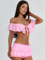 MILLEY CROP TOP PINK Crop Top 