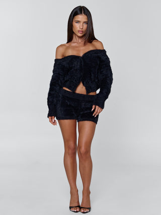 MOLI CARDIGAN BLACK Cardigan 