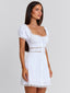 NADIENE MINI DRESS WHITE Mini Dress 