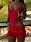 NATHALIE MINI SKIRT SCARLET MIRAGE Mini Skirt 