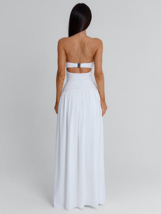 NELLY MAXI DRESS WHITE Maxi Dress 