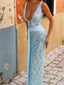 NIA MAXI DRESS BABY BLUE Maxi Dress 