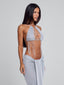 NIVRA TOP SILVER Crop Top 
