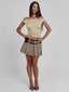 NOMI MINI SKIRT PLAID Mini Skirt 