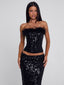 NUI TOP BLACK Corset 