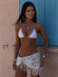 NYASIA SARONG IVORY Mini Skirt 
