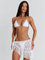 NYASIA SARONG IVORY Mini Skirt 