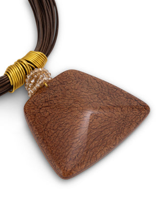 BRONWEN NECKLACE BROWN Necklaces 