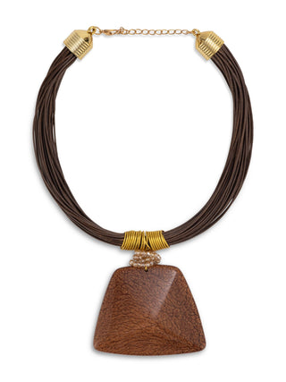 BRONWEN NECKLACE BROWN Necklaces 