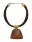 BRONWEN NECKLACE BROWN Necklaces 