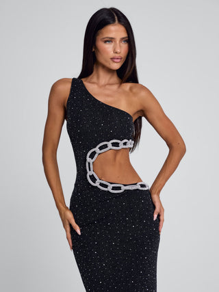 OMRAE MAXI DRESS BLACK Maxi Dress 