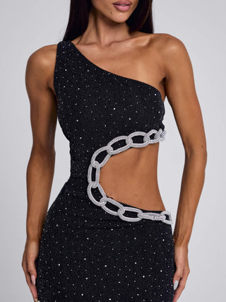OMRAE MAXI DRESS BLACK Maxi Dress 