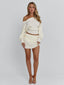 ORENA MINI SKIRT IVORY Mini Skirt 