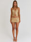 PAMELLA CROP TOP GOLD Crop Top 