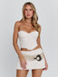 PAULIE MINI SKIRT BEIGE Mini Skirt 
