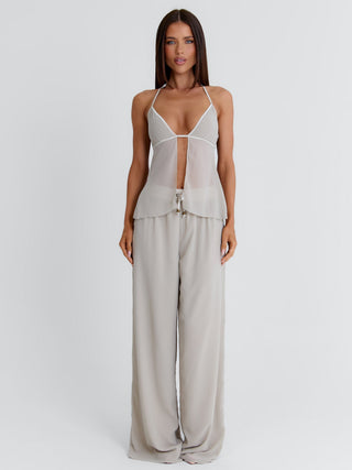 PHONIX TOP GREY Crop Top 