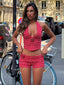 PIAI CORSET TOP POLKA DOT RED Corset 