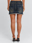 PLIZE MINI SKIRT DENIM Mini Skirt 