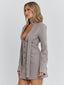 REHNEE BLAZER GREY PINSTRIPE Blazer 
