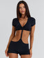 RENAE PLAYSUIT BLACK Playsuit 