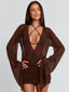 ROBERTA MINI DRESS CHOCOLATE Mini Dress 