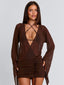 ROBERTA MINI DRESS CHOCOLATE Mini Dress 