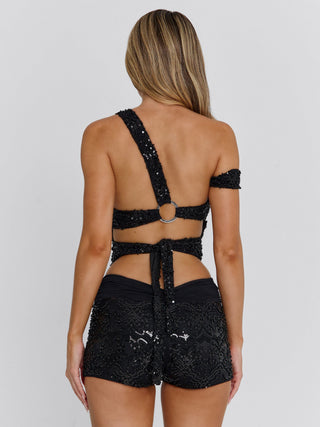 ROC TOP BLACK Crop Top 