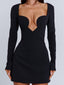 ROSA MINI DRESS BLACK Mini Dress 