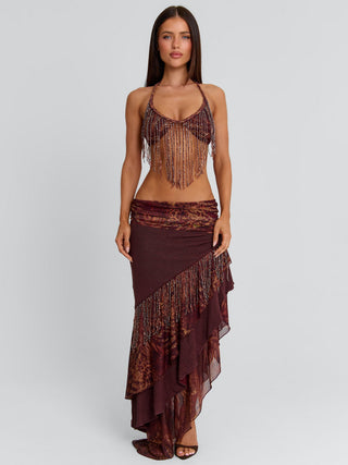 ROSAILINA MAXI SKIRT RAYELLA Maxi Skirt 