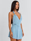 SAIDEE MINI DRESS BLUE Mini Dress 