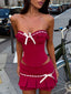 SAPHIA TOP RED Corset 