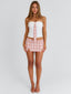 SCHOOLGIRL MICRO MINI SKIRT PINK Mini Skirt 