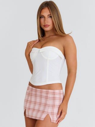SCHOOLGIRL MICRO MINI SKIRT PINK Mini Skirt 