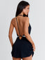 SCOTTIE MINI DRESS BLACK Mini Dress 