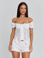 SELVIA TOP WHITE Corset 