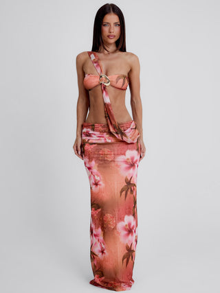 SEREIA MAXI DRESS KINSEA PEACH Maxi Dress 