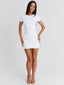 SHELBIE MINI DRESS WHITE Mini Dress 
