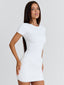 SHELBIE MINI DRESS WHITE Mini Dress 