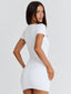 SHELBIE MINI DRESS WHITE Mini Dress 
