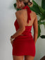 SIMANEA MINI DRESS RED Mini Dress 