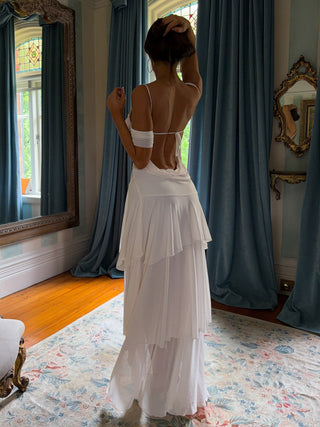 SINORA MAXI DRESS IVORY Maxi Dress 