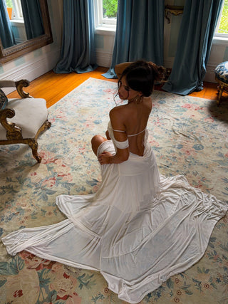 SINORA MAXI DRESS IVORY Maxi Dress 