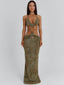 SLACIA MAXI DRESS KHAKI Maxi Dress 