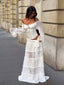 SOLALNES SKIRT WHITE Maxi Skirt 