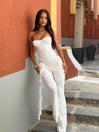 SUMMEI CORSET TOP WHITE Corset 