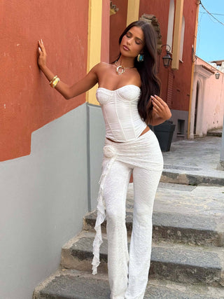SUMMEI CORSET TOP WHITE Corset 