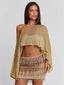 VALINA MINI SKIRT GOLD Mini Skirt 