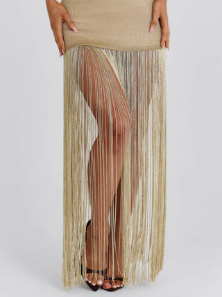 VIVVIAN MAXI DRESS GOLD Maxi Dress 