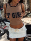 WILLOWA TOP TAN Crop Top 